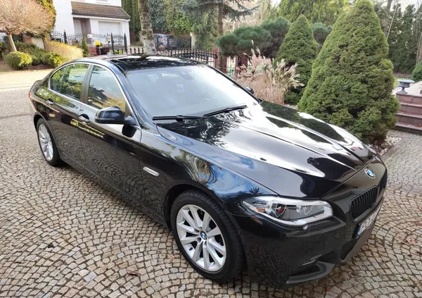 bmw seria 5 łódzkie BMW Seria 5 cena 79000 przebieg: 159940, rok produkcji 2015 z Poznań